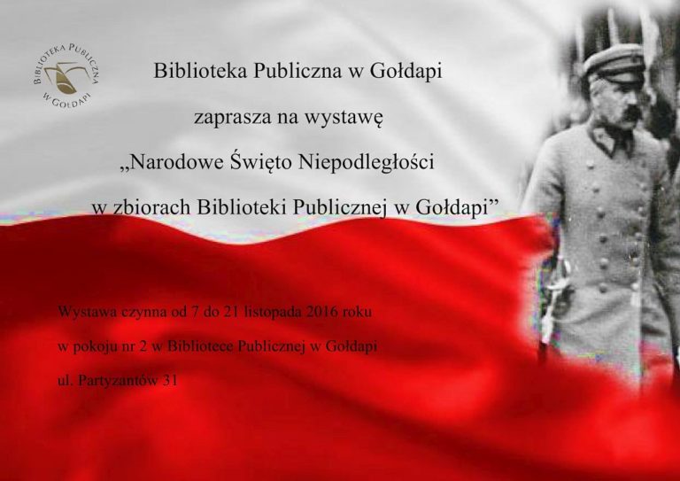 “Narodowe Święto Niepodległości w zbiorach Biblioteki Publicznej w Gołdapi”