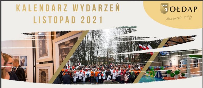 Kalendarz wydarzeń w Gołdapi – listopad 2021