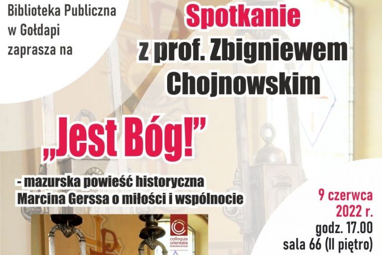 Spotkanie z prof. Zbigniewem Chojnowskim