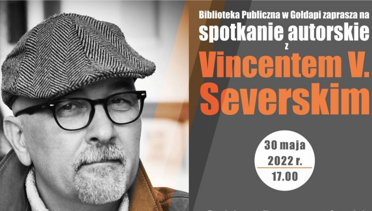 Vincent V. Severski w Bibliotece Publicznej w Gołdapi