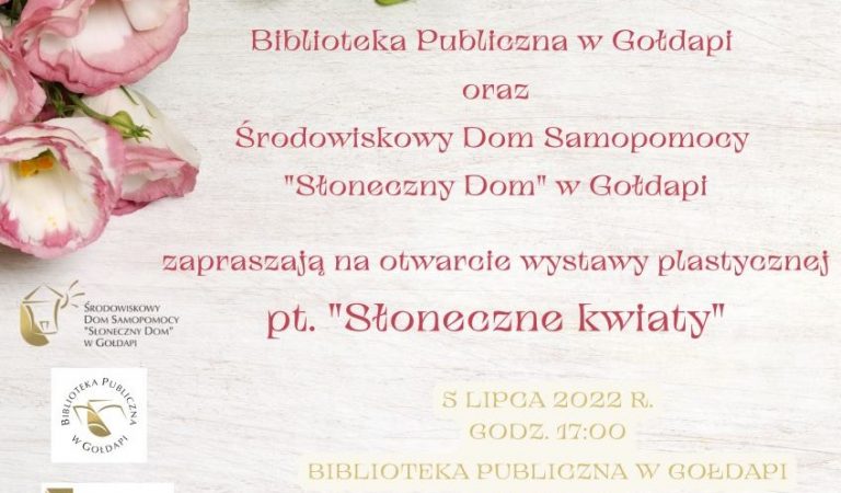 Otwarcie wystawy „Słoneczne kwiaty”