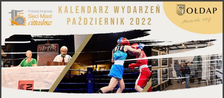 Kalendarz wydarzeń październik 2022