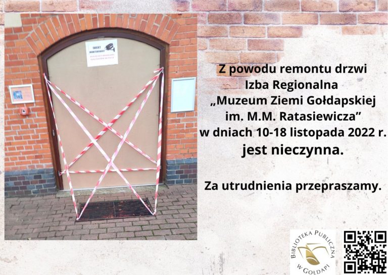 📣Izba Regionalna nieczynna‼️