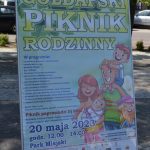 Plakat zapowiadający piknik