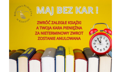 MAJ miesiącem bez kar!