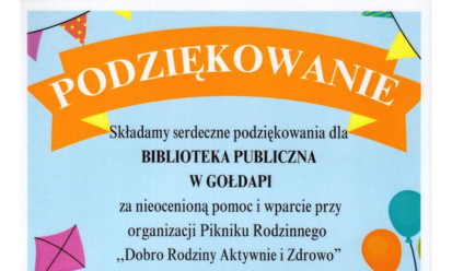 Podziękowanie