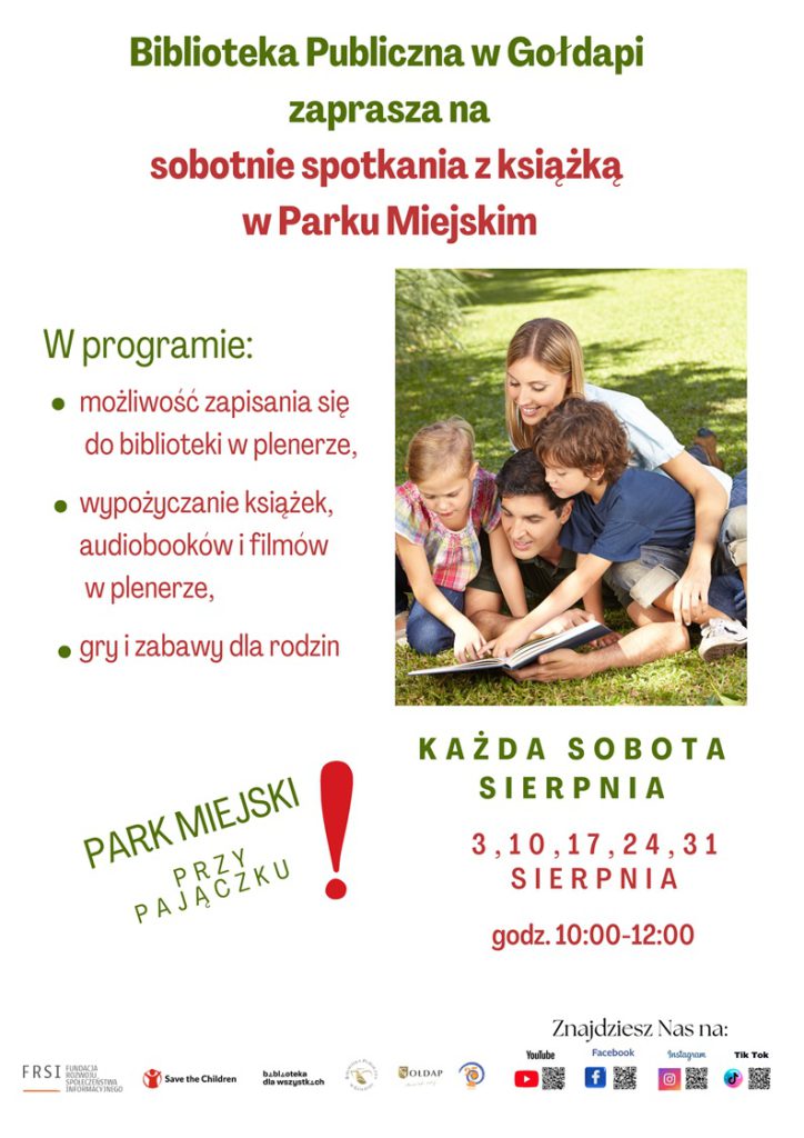 Plakat informujący o wydarzeniu