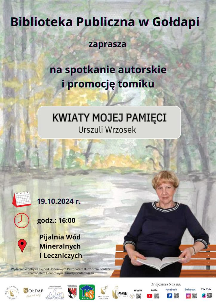 Plakat informujący o wydarzeniu. 