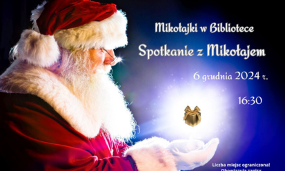 Spotkanie z mikołajem w bibliotece