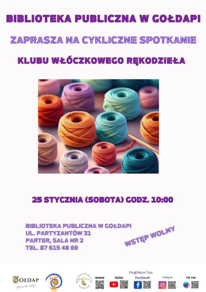 Plakat informujący o wydarzeniu. 