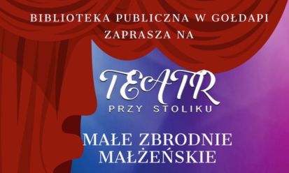 Zapraszamy na teatr przy stoliku