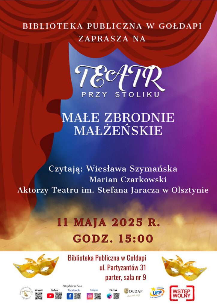 Na zdjęciu widzimy plakat informujący o wydarzeniu.