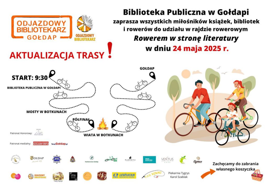 Na zdjęciu widzimy plakat informujący o wydarzeniu.