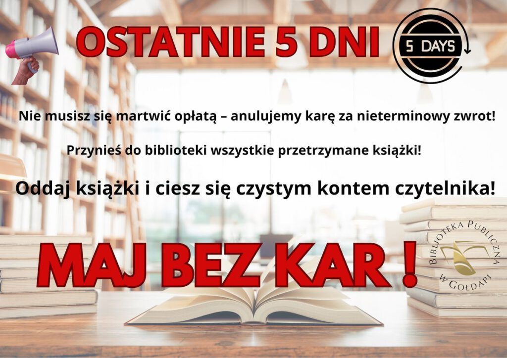 Na zdjęciu widzimy plakat informujący o wydarzeniu. 