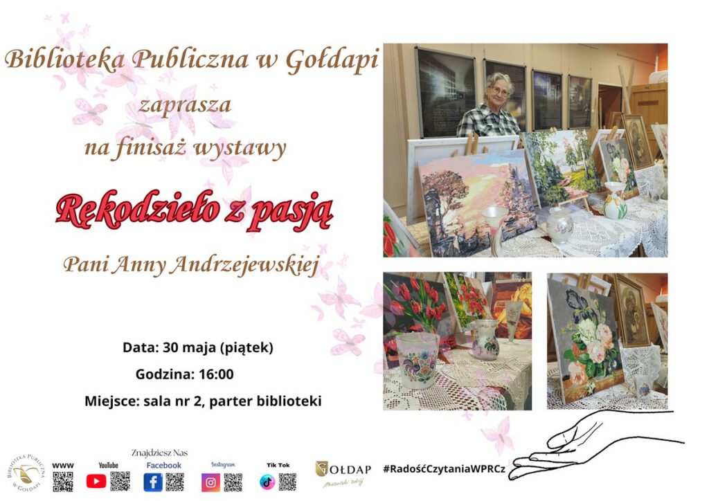 Na zdjęciu widzimy plakat informujący o wydarzeniu.