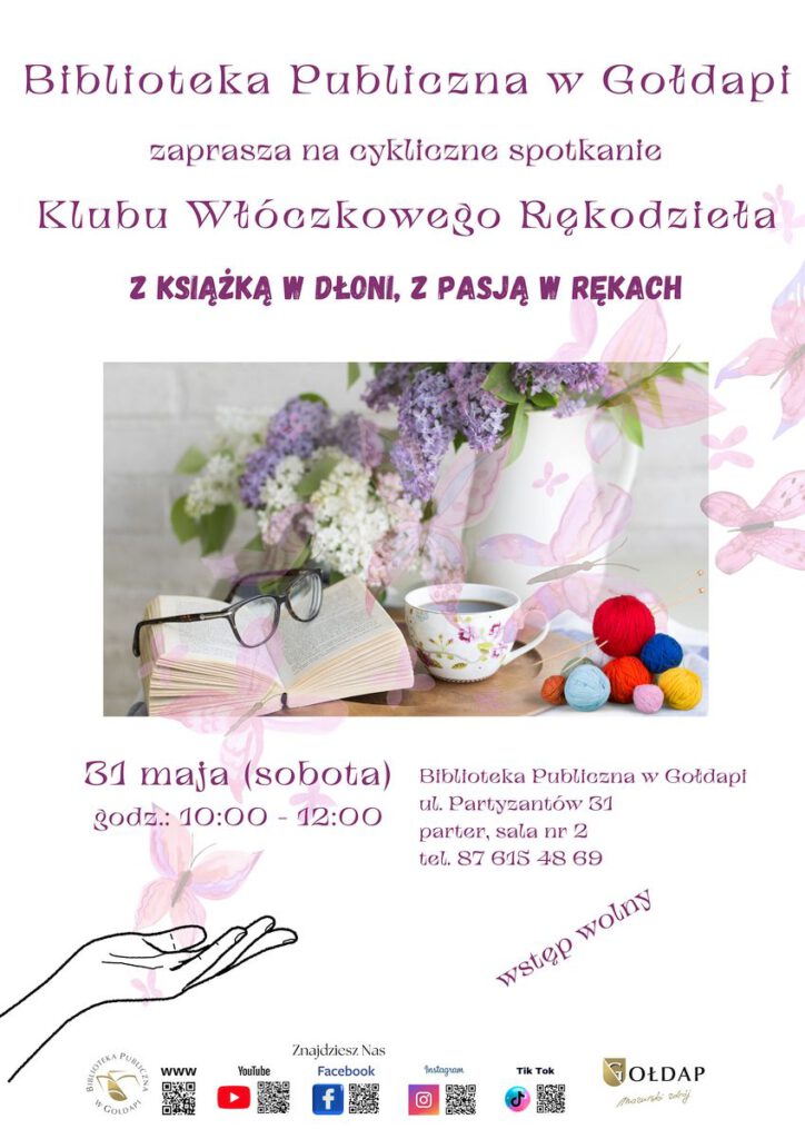 Na zdjęciu widzimy plakat informujący o wydarzeniu. 
