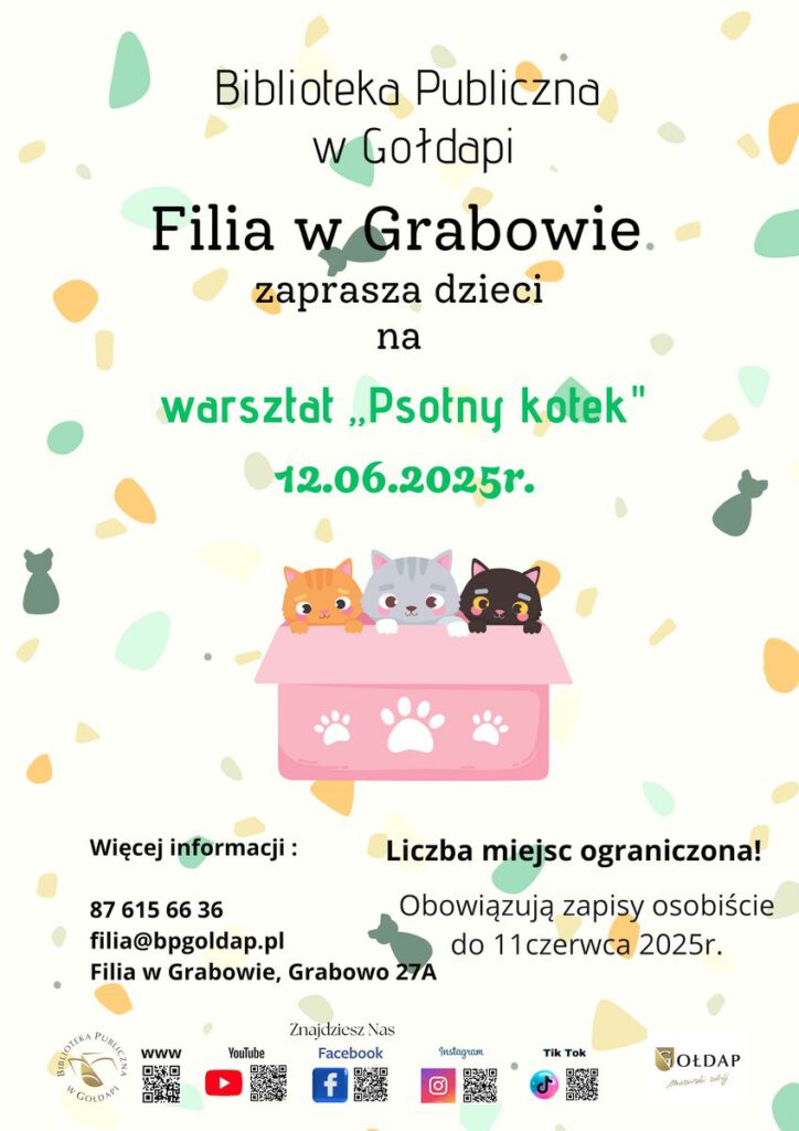 Na zdjęciu widzimy plakat informujący o wydarzeniu.