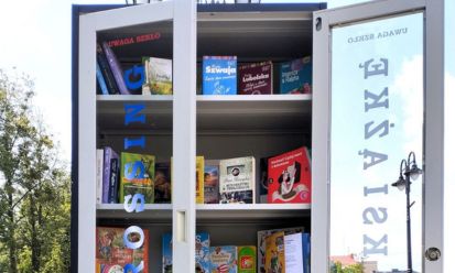 Szafa bookcrossingowa wróciła do Parku Miejskiego
