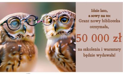 Nowy grant „BIBLIOTEKArze – szkolimy się DLA MŁODZIEŻY”