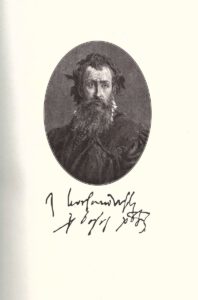 Zdjęcie Jana Kochanowskiego, a pod spodem jego podpis.