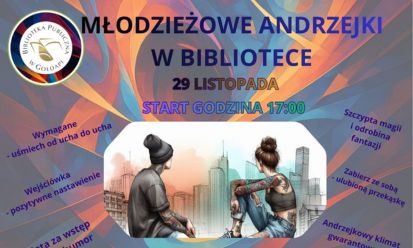 Młodzieżowe Andrzejki w Bibliotece!