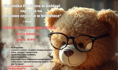 Misie wkraczają do biblioteki