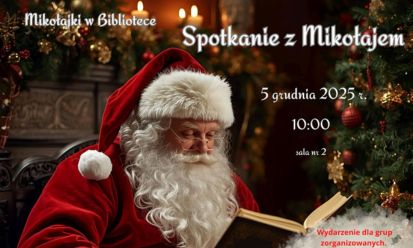 Zapraszamy na mikołajki w bibliotece!
