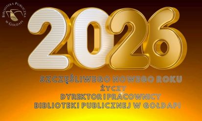 Szczęśliwego, pełnego literatury Nowego Roku!