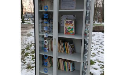 Zapraszamy do szafy bookcrossingowej w miejskim parku!