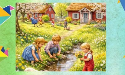 Wiosna w Bullerbyn – budzi się przyroda!