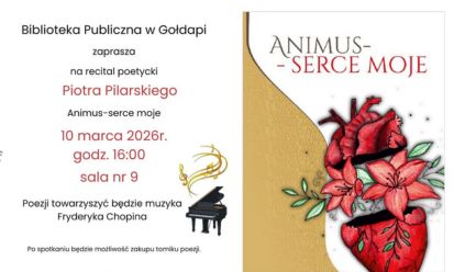 Recital poetycki „Animus – serce moje”