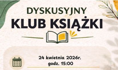 Dyskusyjny Klub Książki – zapraszamy!
