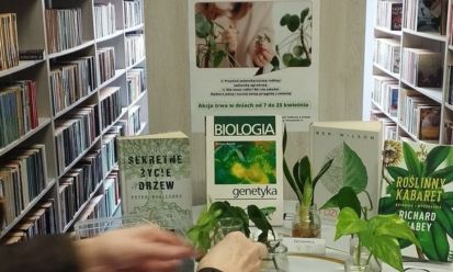 Udana akcja wymiany roślin w bibliotece