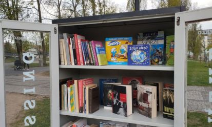Maj, park i dobra książka