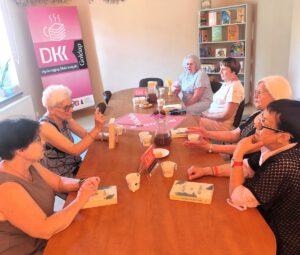 Uczestniczki spotkania klubu