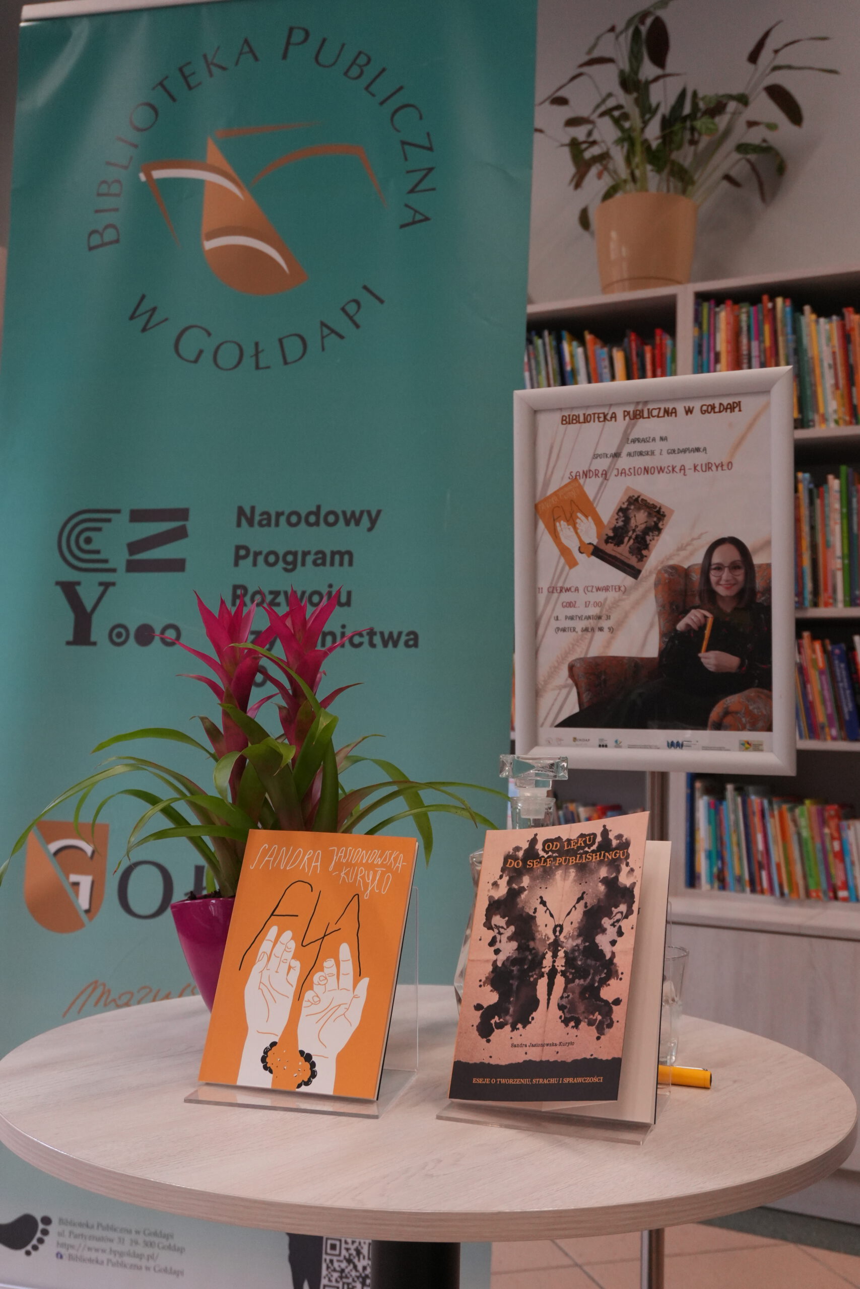 Literatura, emocje i inspirujące rozmowy – spotkanie autorskie z Sandrą Jasionowską-Kuryło
