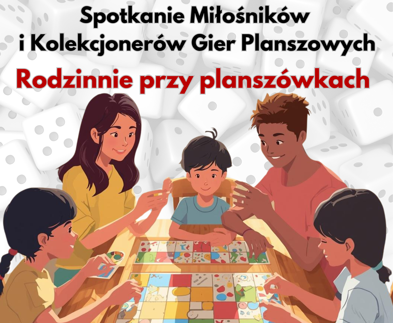 Rodzinnie przy planszówkach