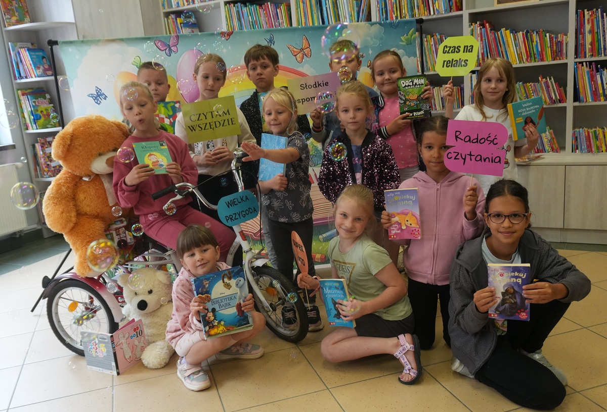 Wakacje w bibliotece rozpoczęte!