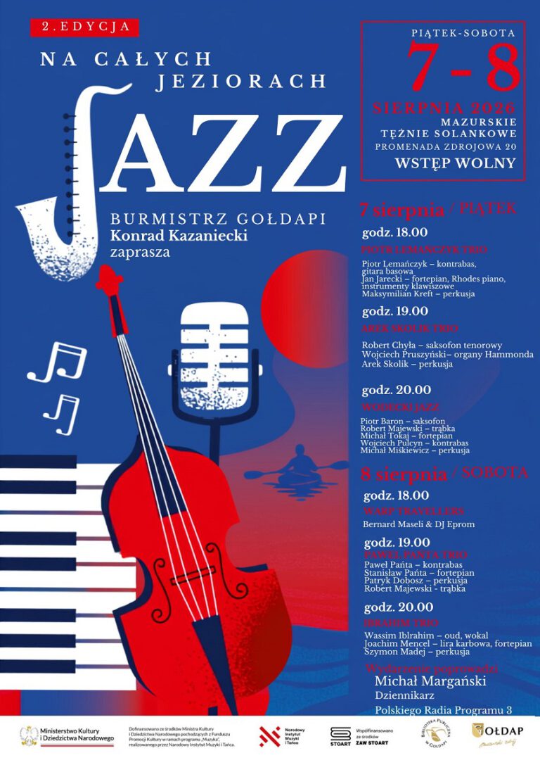 Już za chwilę Gołdap ponownie zabrzmi jazzem!
