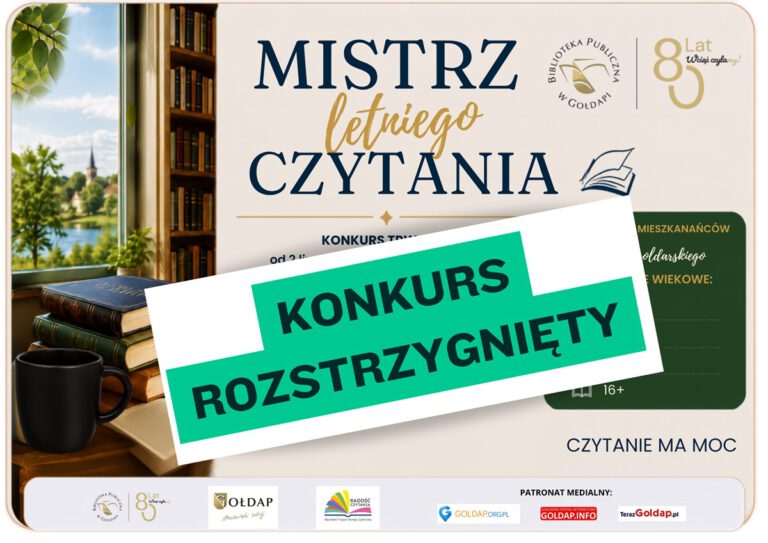 Laureaci konkursu – „Mistrz Letniego Czytania”