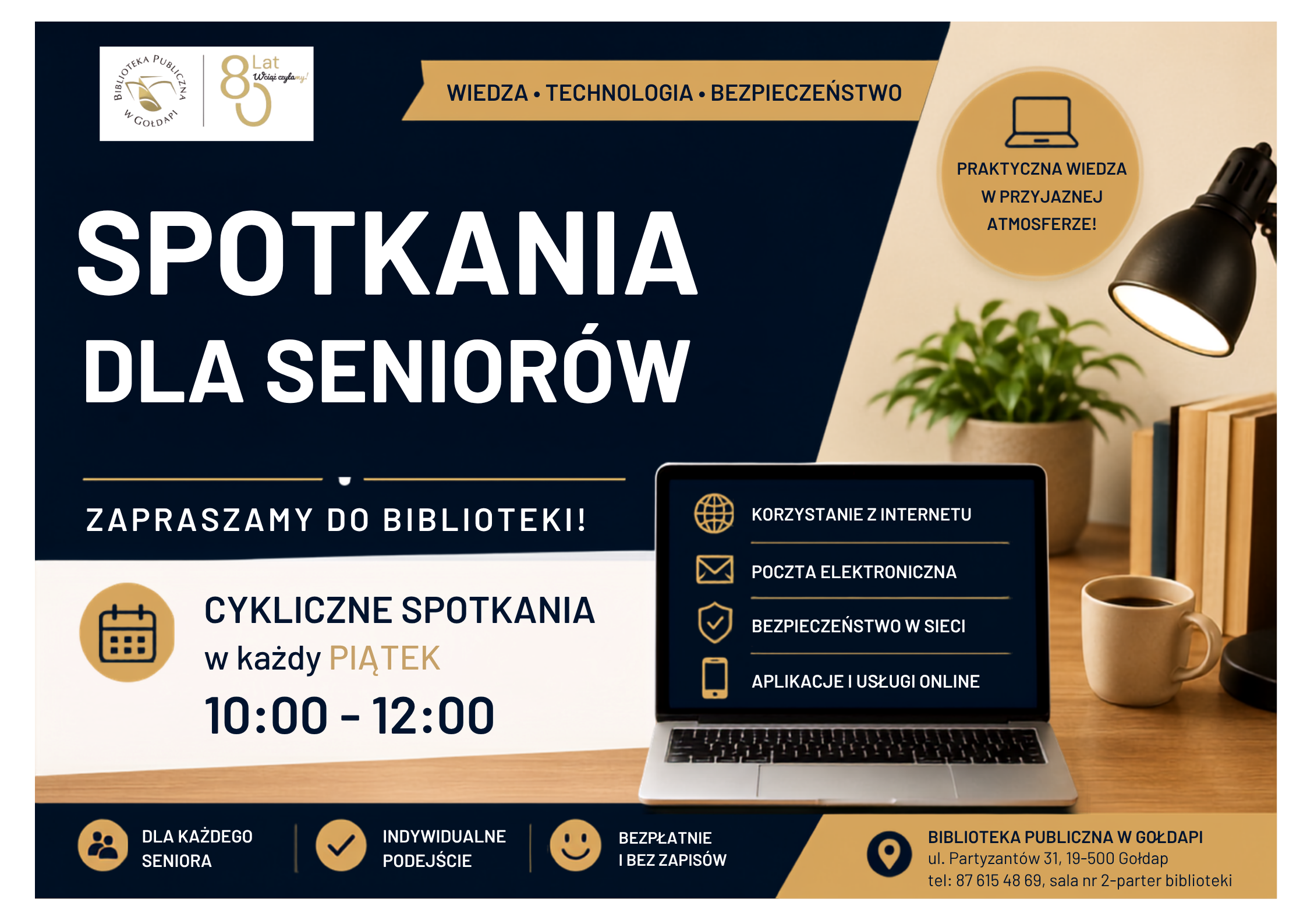 Biblioteka seniorom…
