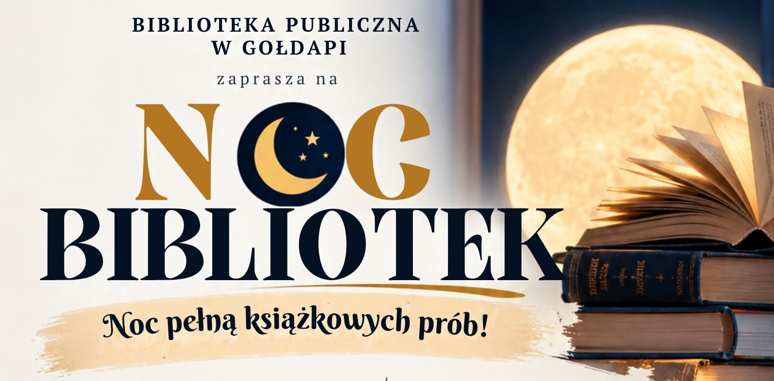🌙📚 NOC BIBLIOTEK – NOC PEŁNA KSIĄŻKOWYCH PRÓB! 📚🌙